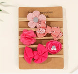 Pre-Order 5pcs Kids Bowknot Headband Set
