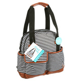 Black Stripes Baby Diaper Bag Pack