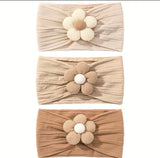 Baby Flower Headband Set (3pcs)