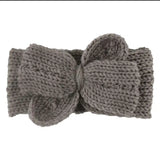 Knitted Big Bow Headband