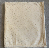 Yellow Starry Fleece Blanket