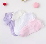 Frill Mesh Socks (Pack of 5)