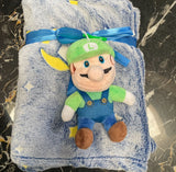 Super Soft Fleece Blanket With A Toy