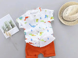 Cotton Shirt & Shorts (2pcs)