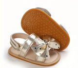 Pre-Order Mini Dots Leather Rubber Sole Sandal