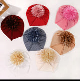 Cotton Flower Cap (Pack of 3)