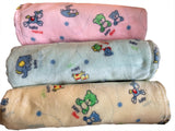 Super Soft Kids Fleece Blanket Set (Pack of 3)