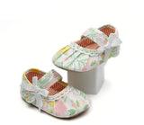 Pre-Order Printed Ribbon Bow Shoes