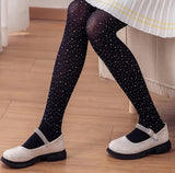 Pre-Order Sparkly Rhinestone Girls Tights (Pack of 4)