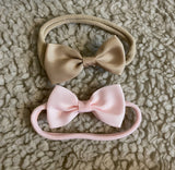 Super Soft Elastic Mini Bow (Pack of 8)