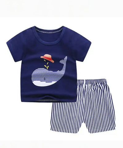 Dolphin T-Shirt & Shorts Set