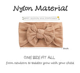 Wide Bowknot Headband Set (Pack of 5)