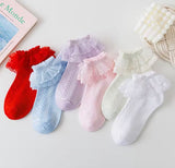 Frill Mesh Socks (Pack of 5)