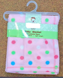 Polka Dots Baby Blanket