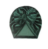 Baby Velvet Turban Bow Knot Cap