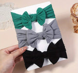 Pre-Order Soft Nylon Headband Set (Pack of 3)
