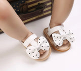 Pre-Order Mini Dots Leather Rubber Sole Sandal