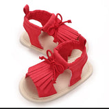 Pre-Order Fringe Bow Sandal