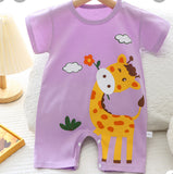 Cartoon Cotton Romper