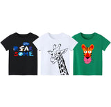 Printed T-Shirt (Pack of 3)
