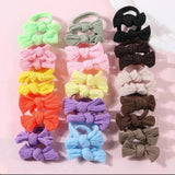 Pre-Order Colorful Elastic Hair Ties (30 pcs)