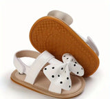Pre-Order Mini Dots Leather Rubber Sole Sandal