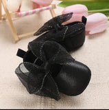 Pre-Order Chiffon Bow Shimmer Shoes