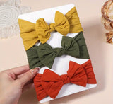 Pre-Order Soft Nylon Headband Set (Pack of 3)