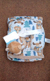 Fleece Inner Blanket With A Matching Pillow