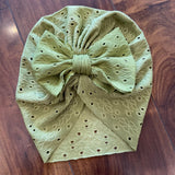 Solid Color Bow Cap