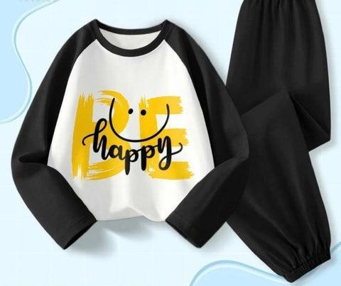 Happy Smile Sweatshirt & Trouser Set (2pcs)