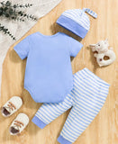 Pre-Order Little Elephant Romper Set+Hat