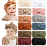 Wide Bowknot Headband Set (Pack of 5)
