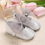 Pre-Order Chiffon Bow Shimmer Shoes