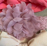 Knotted Lace Flower Headband Set (3pcs)