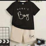 Mama’s Boy Shirt & Short Set