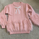 Knitted Fur Sweater