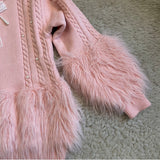 Knitted Fur Sweater