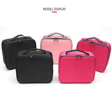 PU Leather Cosmetic Organizer Storage Box