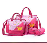 Animal Pattern Diaper Bag Set