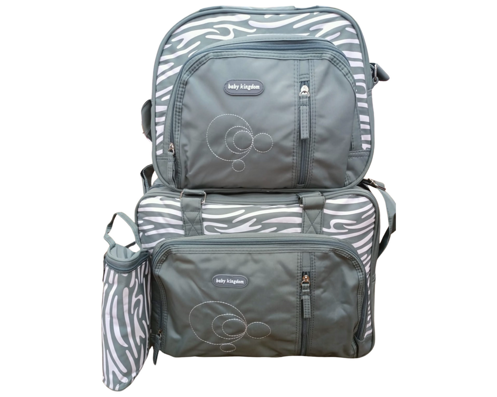 Zebra Pattern Baby Bag Set