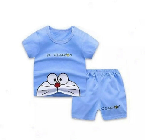 Doraemon Shorts Set