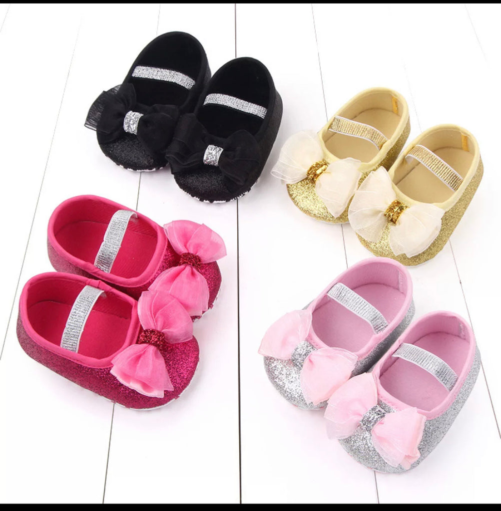 Pre-Order Bow Shimmer Shoes