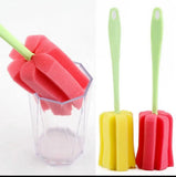 Long Handle Sponge Brush For Baby Bottle/Glass