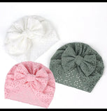 Solid Color Baby Cap (Pack of 3)