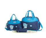 Quilted Diaper Bag Set