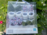 Hudson Baby Sock & Headband Set (4pcs)