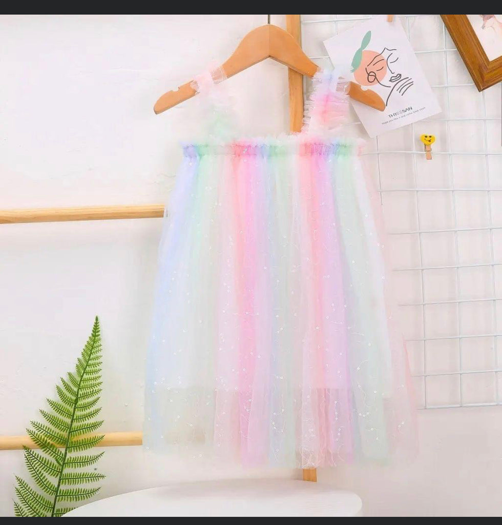 Rainbow Colorful Dress