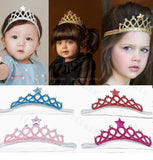 Glittery Crown Baby Headband