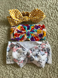 Mix Bows & Knot Headband Set (3pcs)